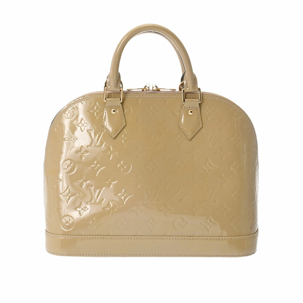 LOUIS VUITTON Alma Vernis Dune Monogram Handbag